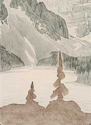 #52 ~ Lindner - Untitled - Mountain Lake
