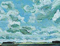 #65 ~ McInnis - Untitled - Rough Clouds