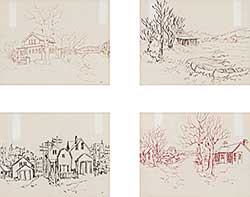 #68 ~ Mitchell - Untitled - Four Calgary Views