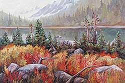 #82 ~ Saltiel-Marshall - Morning Glory Lakes, Lake O'Hara Area, B.C.