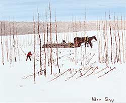 #86 ~ Sapp - Men Getting a Load of Wood