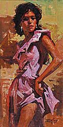#222 ~ King - Untitled - Femme in Fuchsia