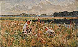 #227 ~ Powell - Untitled - Gathering Flowers