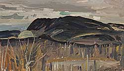 #409 ~ Bouchard - Mountains Near Baie St. Catherine PQ Lower St. Lawrence