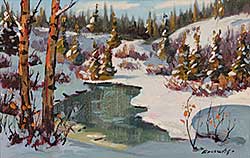 #426 ~ Gonsalves - Untitled - Spring Thaw