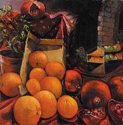 #429 ~ Herivel - Oranges and Pomegranates