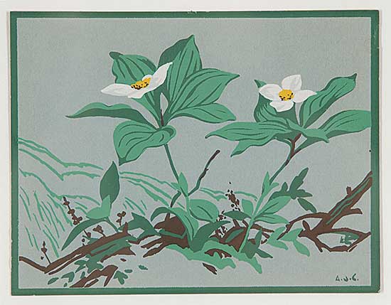 #633 ~ Casson - Untitled - Dogwood