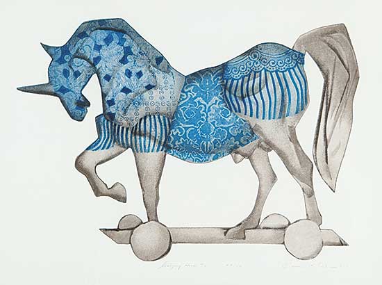 #651 ~ Esler - Calgary Horse #3  #24/50