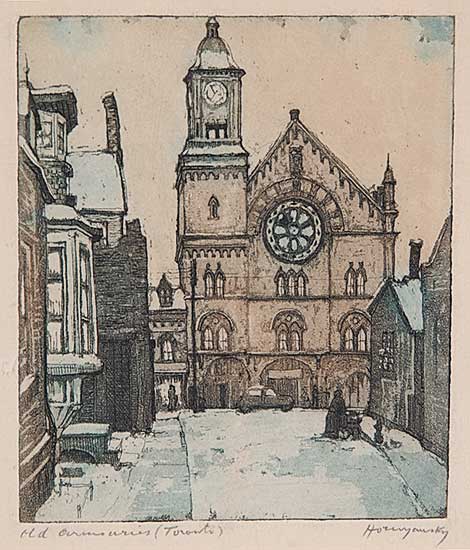 #681 ~ Hornyansky - Old Armouries, Toronto