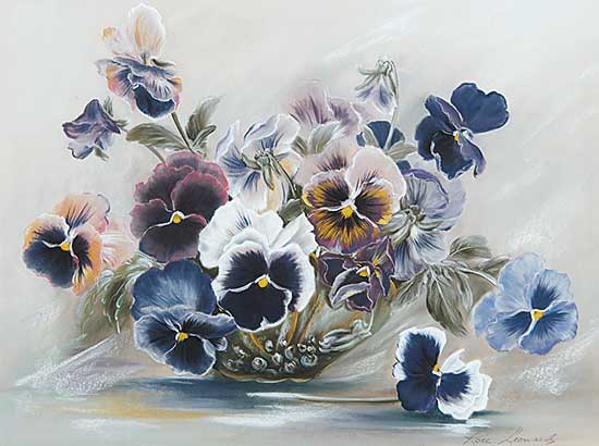 #700 ~ Leonard - Untitled - Pansies