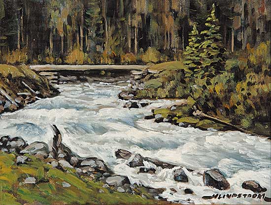 #708 ~ Lindstrom - Wardley Creek, Banff