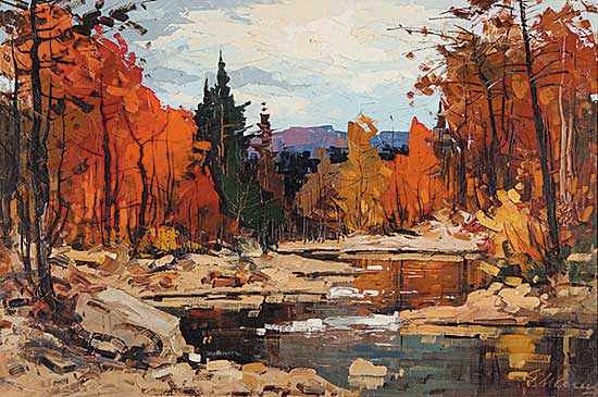 #719 ~ Marich - Untitled - Fall Landscape