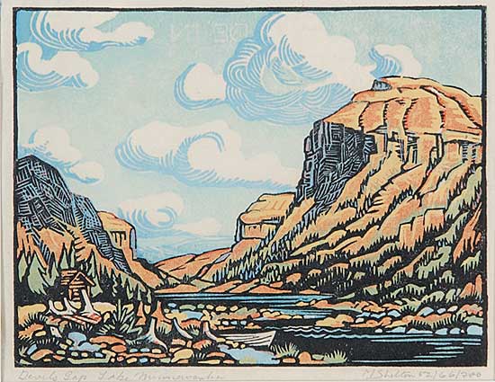 #818.1 ~ Shelton - Devil's Gap, Lake Minnewanka  #66/200
