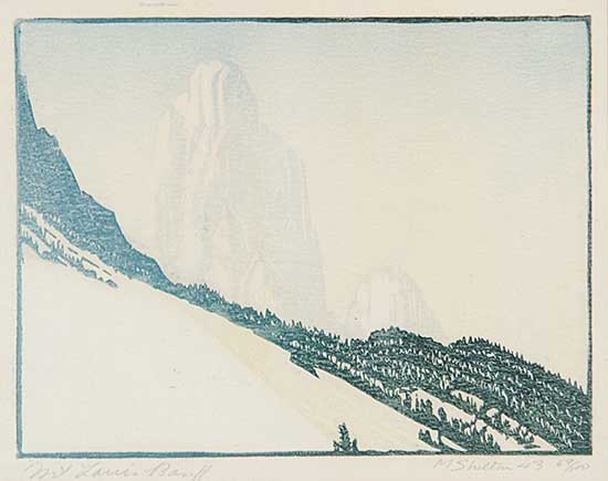 #818.2 ~ Shelton - Mt. Louis, Banff  #69/100