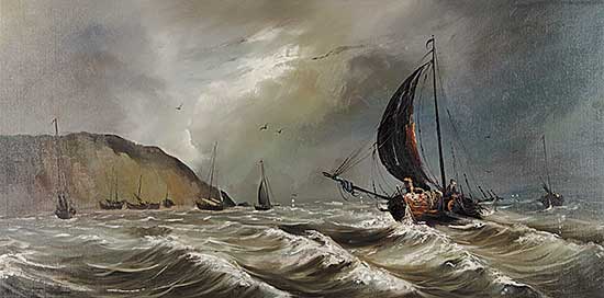 #835 ~ Chan - Untitled - Sailing During the Storm