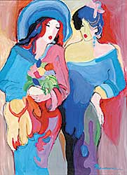 #718 ~ Maimon - Untitled - Ladies in Afternoon