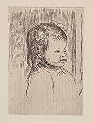 #770 ~ Renoir - Buste d'enfant Tourne a Droite