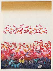 #860 ~ Yoshido - Untitled - Butterflys  #23/99