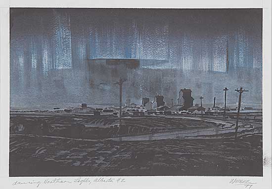 #205 ~ Weber - Dancing Northern Lights, Alberta #2