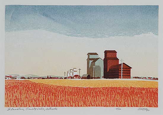 #260 ~ Weber - Elevators, Smoky Lake, Alberta  #4/60