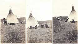 #78 ~ School - Untitled - Indians and Teepee