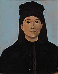 #105 ~ School - Untitled - Woman in Black