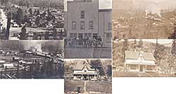 #114 ~ School - Lot of Six Views of Interior B.C. Towns and People