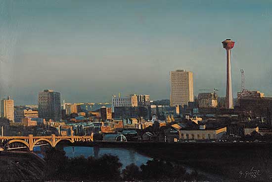#37 ~ Friedl - Calgary Skyline
