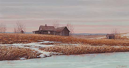 #47 ~ Haire - Last Days of Winter, near Sangudo, Alta.