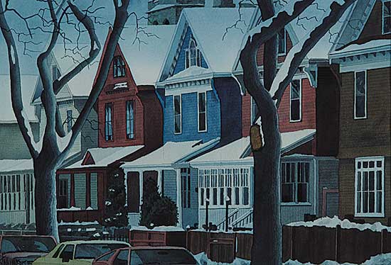 #103 ~ Nunas - Untitled - Snowy Rooftops