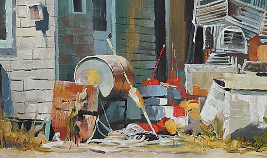#106 ~ Okey - Untitled - Lobster Pots