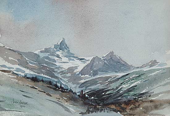 #234 ~ Harvie - Untitled - Mt. Assiniboine