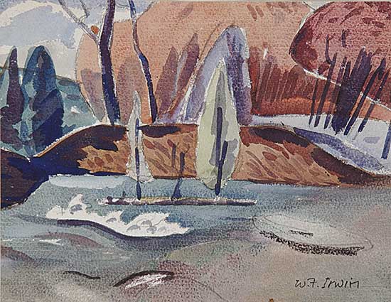 #239 ~ Irwin - Untitled -  Landscape