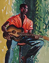 #237 ~ Hobbs - Untitled - Man Playing Guitar