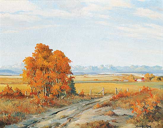 #26 ~ Crockford - View from Sarcee, Alta.