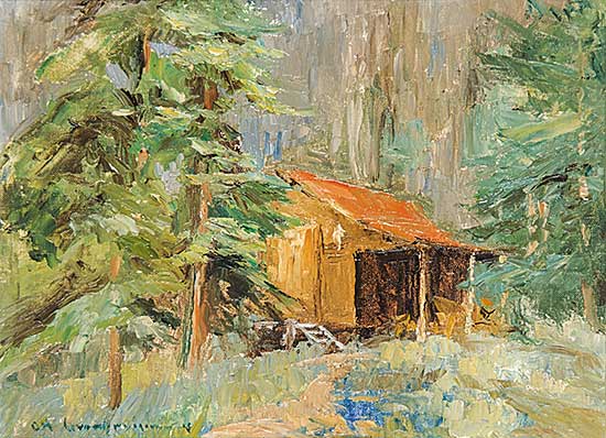 #29.1 ~ de Grandmaison - Summer by the Wood Shed