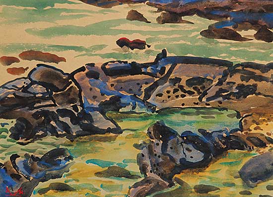 #61 ~ Kerr - Volcanic Rock, Napili Beach, Maui