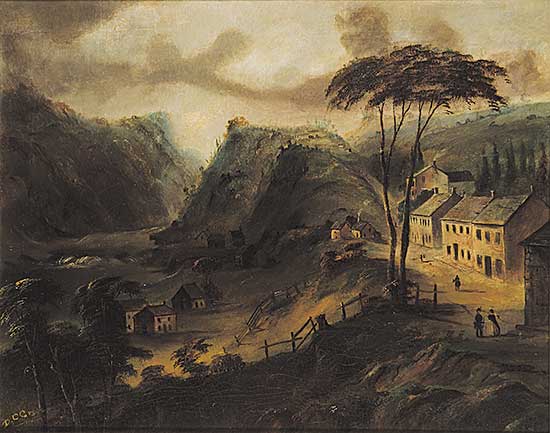 #218 ~ Grose - Untitled - Quebec Village