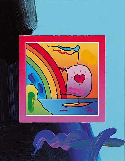#311 ~ Max - Sail Boat with Hearts on Blends
