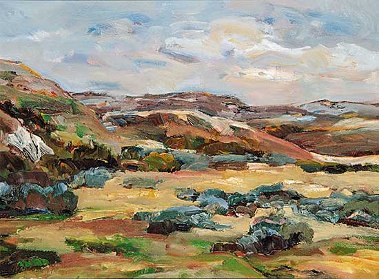 #418 ~ Hay - Early Evening Near Ravenscrag