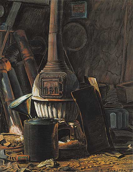 #465 ~ Shelton - Untitled - Workshop Stove