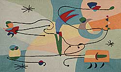 #316 ~ Miro - Untitled - Whimisical Abstract