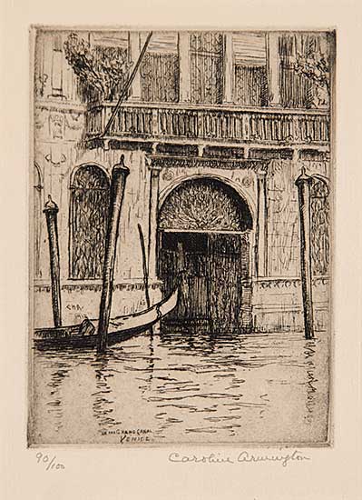 #605 ~ Armington - On The Grand Canal, Vence  #90/100