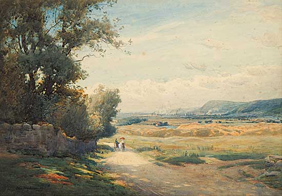#693 ~ Farquharson - View as from Maudlam to Aberavon, North Wales