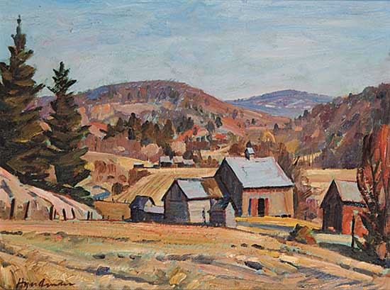 #743 ~ Hyndman - Untitled - Fall Farm