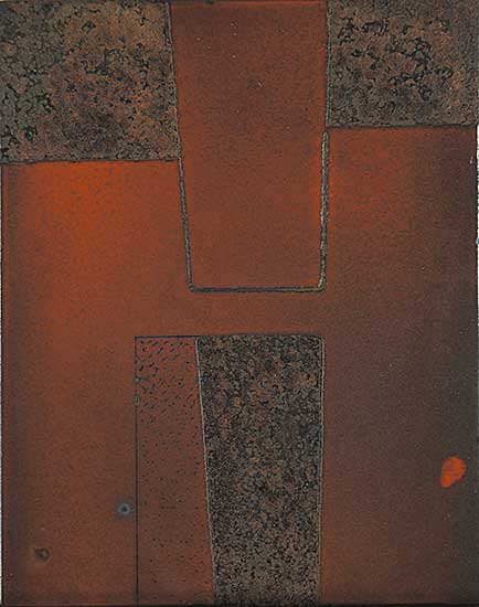 #765 ~ Kelly - Untitled - Abstract in Red