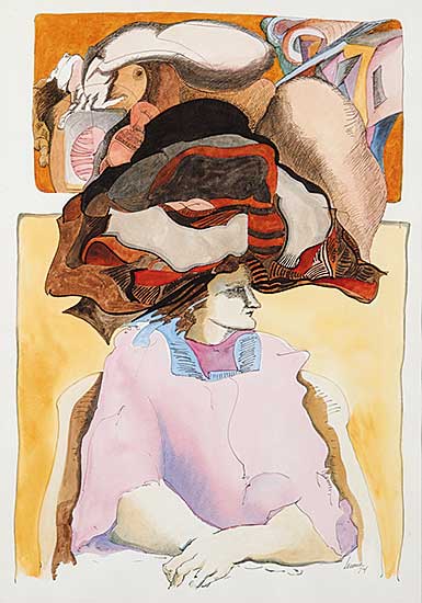 #778 ~ Lecona - Untitled - Woman With A Lot On Her Mind