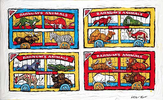 #784 ~ Lew - Animal Crackers / Boxes