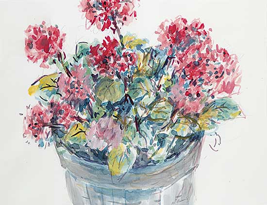 #827 ~ Parris - Untitled - Geraniums