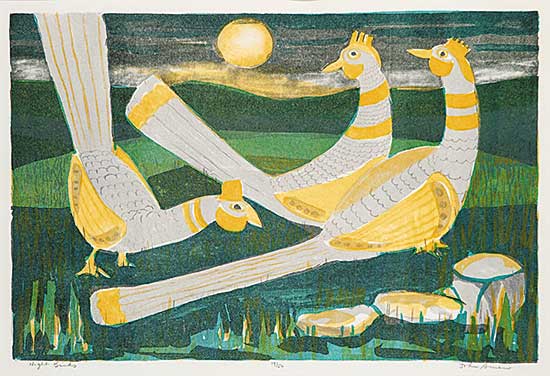 #900 ~ Snow - Night Birds  #19/50